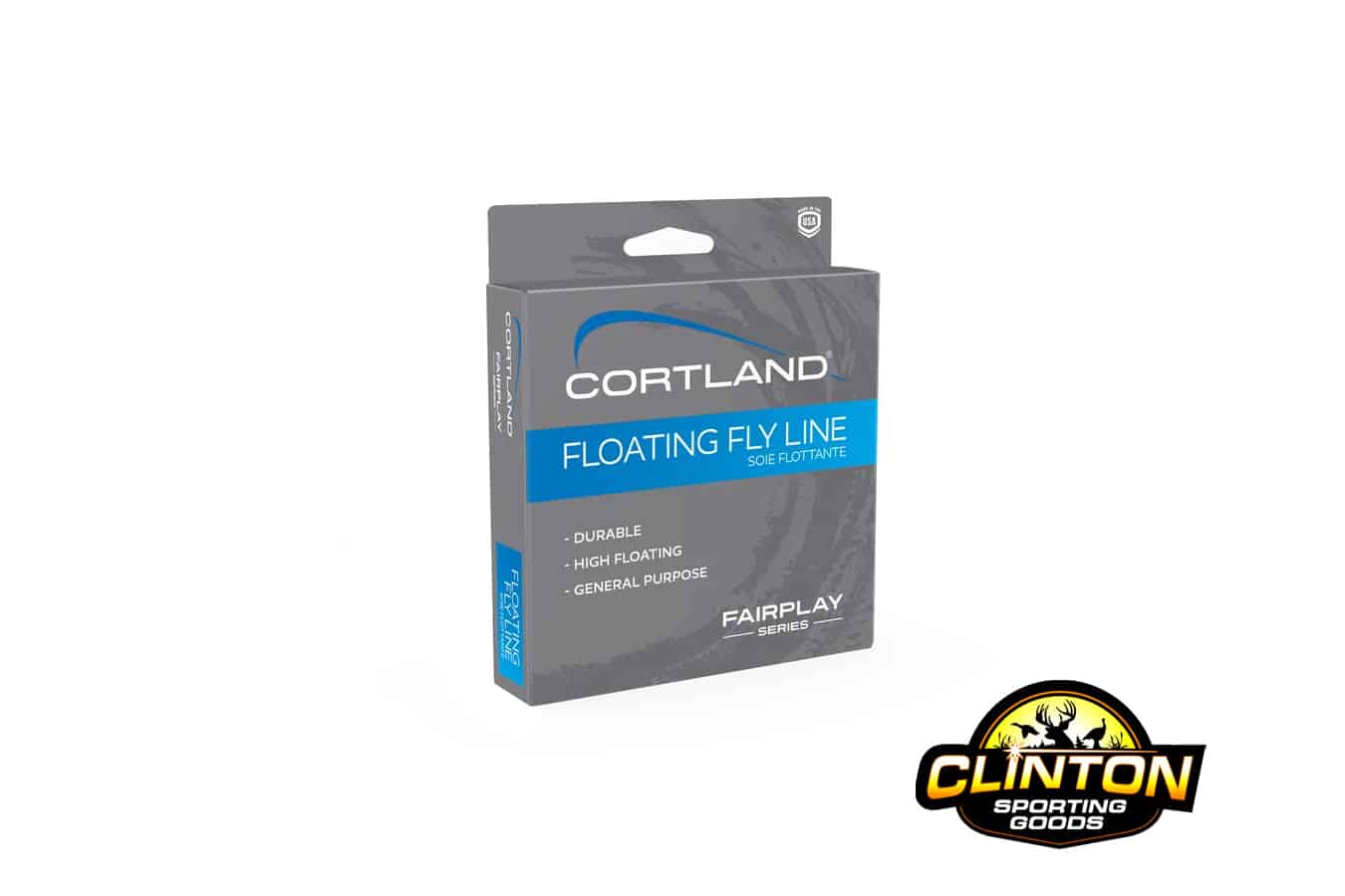 #326064 Cortland Fairplay Series WF6F Durable High Floating 84' Fly Line 